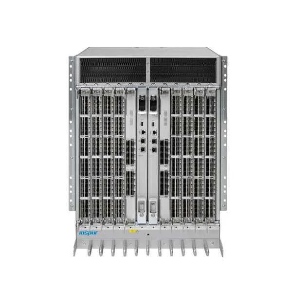 Inspur FS9520 fibre switch, up to 512 Ã— 16Gbps ports, supports up to 8 vertical blade / port boards